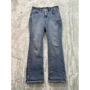 Lee Jeans Women Sz 12 Blue Regular Fit Mid Rise Boot Cut Stretch Western Cowgirl